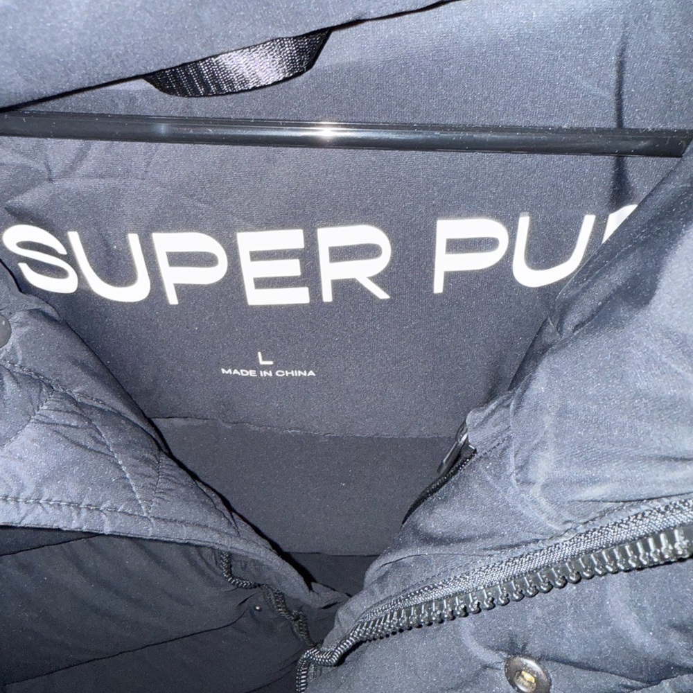 Super Puff Black Jacket